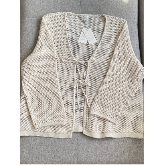 A NEW DAY FRONT TIE CARDIGAN - Picture 1 of 4